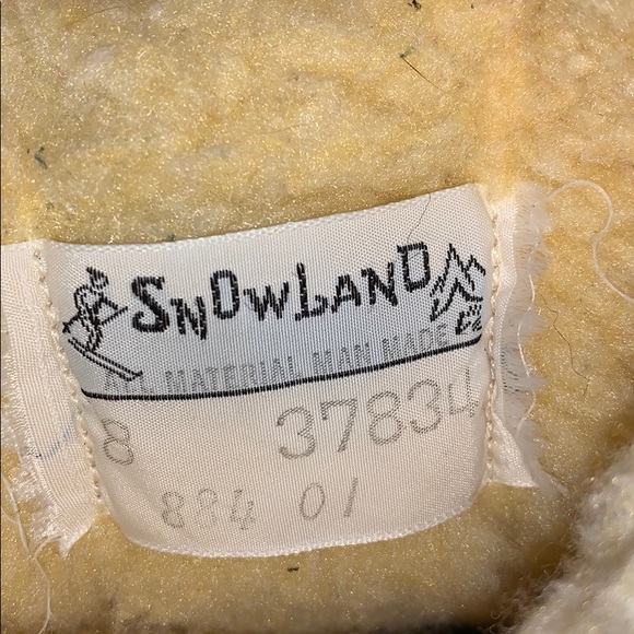 SnowLand Vintage Apres Ski Faux Fur - Picture 6 of 8